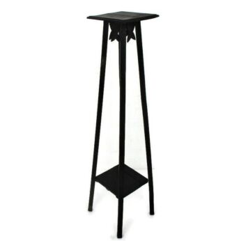 Art Nouveau Pedestal Table Plant Flower Stand Side Table Two Tier Barn 39.3"