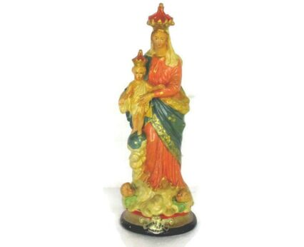 Vintage Our Lady of Victories Infant Child Plaster Notre Dame Victoire Assumption 18.3"