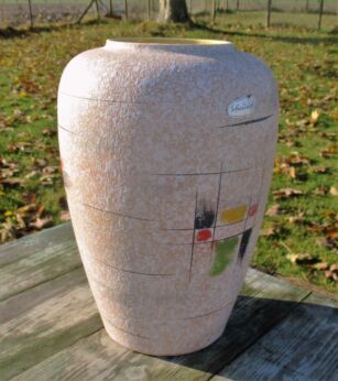 Beautiful Large Vase Ceramic Mid Century Modern West Germany Scheurich Foreign