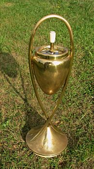 Vintage 60s Chrome Standing Floor Push Ashtray Bar Table Metawa Holland Gold