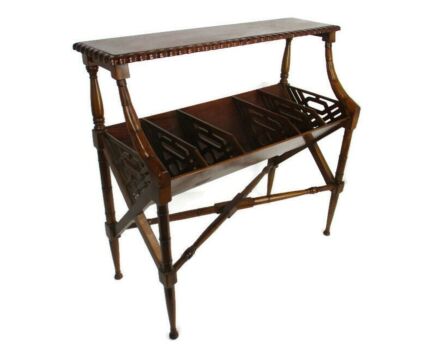 Vintage Cart Table Cabinet Wood For Cutlery Hotel Exceptional Very Rare Gorgeous