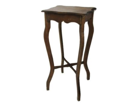 Gorgeous Art Nouveau Deco Pedestal Table Plant Flower Stand Side Table   Nightstand