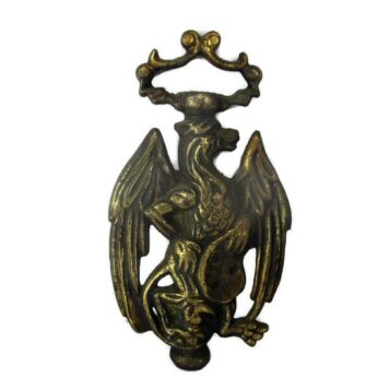 Eagle Heavy Brass Finial Architectural Reclaimed Trim Molding Salvage Funky