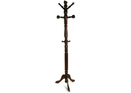 Standing Hall Tree Coat Hallway Rack Wood Vintage Barn Country Farmhouse Style