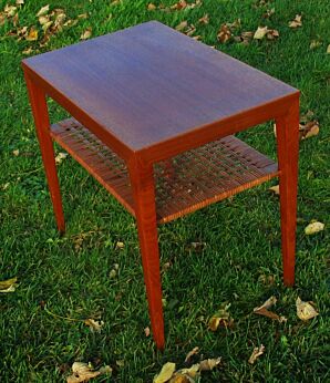 Severin Hansen JR Danish Modern Coffee Side Table Teak Denmark Authentic