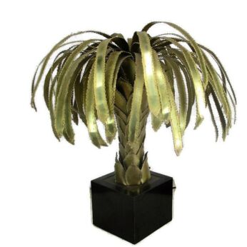 Palm Tree Desk Lamp Tree Table Lamp Maison Jansen 2 Lights HTF Collector 1950s