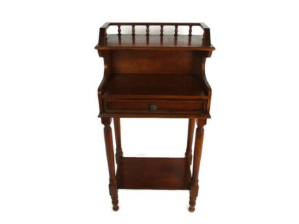 Hallway Cabinet Nightstand Side Table Hall Cabinet Telephone Edwardian Style vtg
