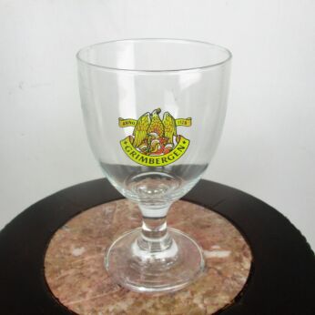 Grimbergen .33 cl glass Belgian Brewery Chalice/Goblet Beer Glass
