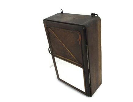 Apothecary Bathroom Medicine Kitchen Cabinet Wood Art deco Lovely