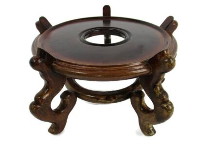 Pedestal Stand for Planter Flower Jardiniere or Vase Chinese Wood Display Base