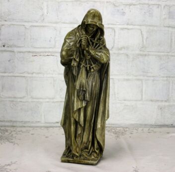 Vintage Our Lady of Sorrows Virgin Mary Mater Dolorosa Madonna Statue 7 Swords