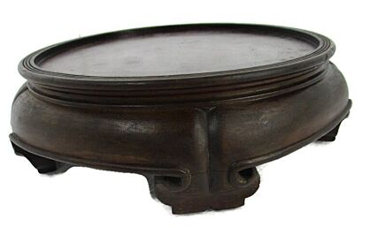 Pedestal Stand for Planter Flower Jardiniere or Vase Chinese Wood Display Base for Buddha