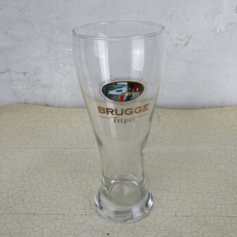 Brugge Tripel Belgian Abbey Ale Beer Glass Londerzeel Belgium Brewery Clearance