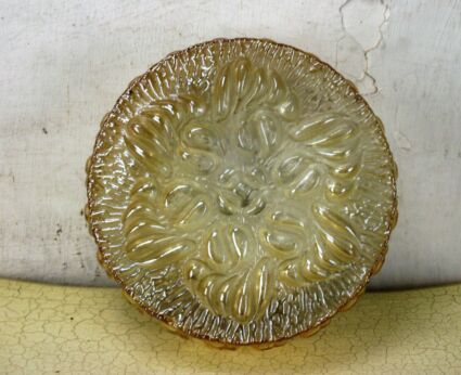 Amber Glass Flush mount Sconce Lampada Lamp Era Limburg Helena Tynell