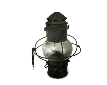 antique Table oil Petrol Gas lamp Burner Kerosene Hand Lamp Rustic Maritime Ship's Lanters Onion Light Burner Globe
