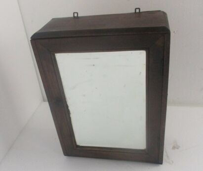 Mid Century Kitchen Apothecary Pharmacy Medicine Bathroom Wall hanging Cabinet Barn Country Style Farmhouse