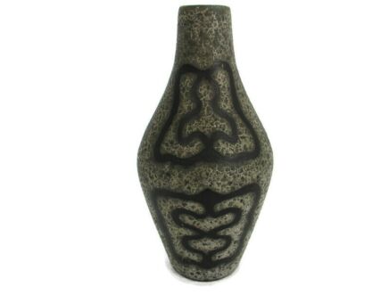 West Germany Vase Ceramic Mid Century Modern Art Pottery Stoneware Abstract