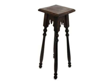 Vintage Art Nouveau Style Pedestal Table Plant Flower Stand Side Table Barn Country Farmhouse style 28.74"
