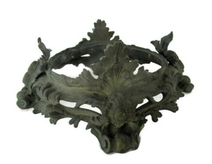 Antique Brass Pedestal Stand for Planter Flower Jardiniere or Vase Gorgeous