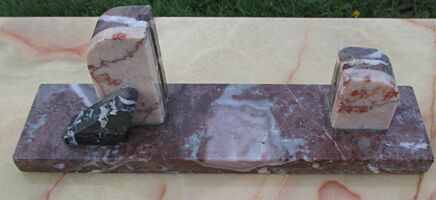 Art Deco Antique Picture Frame Base Marble