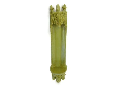 Wall Hall Console table Ornate Hallway Plaster Gold Painted Gothic Goat Heads