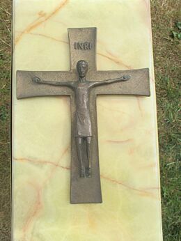 Vintage Crucifix Brass Jesus Cross Catholic Jesus Christ Modern Wall