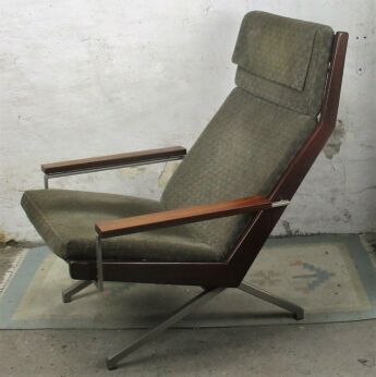 Iconic Rob Parry Lotus 2 Lounge Chair Dutch Design Gelderland Easy Chair 60s