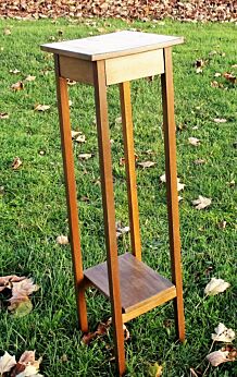 Vintage Basic Pedestal Display Table Plant Stand 33.46"