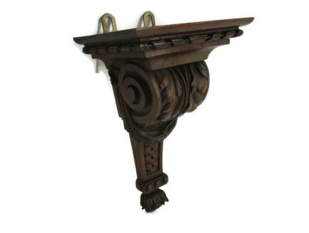 Hand Carved Wooden Wall Hall Console Small table Ornate Stunning Small Antique