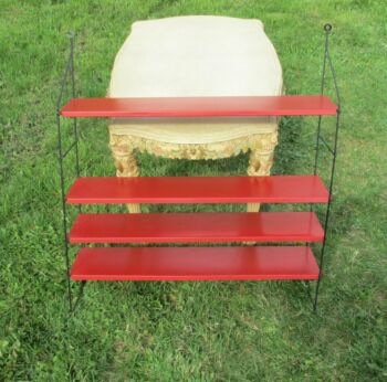 Vintage Authentic era Nisse String Tomado Mid Century Design Wall Shelving Unit