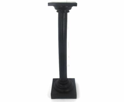 XL wooden Pillar Church Pedestal Display Side Table Plant Stand Art Deco 42.51"