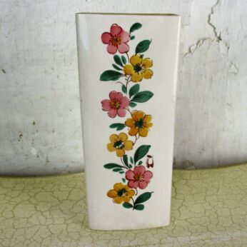 Vintage Ceramic Hanging Humidifier Radiator Dry Air Moisture Flowers
