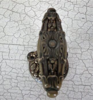 Antique Brass Door Knob Architectural Ornate Reclaimed
