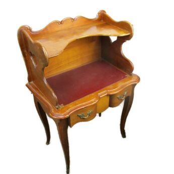 Louis XVI style Bedside End Table Cabinet Nightstand Wood hall Telephone Table