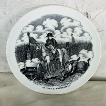 S Collector Cabinet Wall Plate Napoleon Bonaparte Vive l'empereur Maastricht
