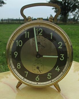 Alarm Clock Collectibles Original Vintage Antique German Made Wehrle