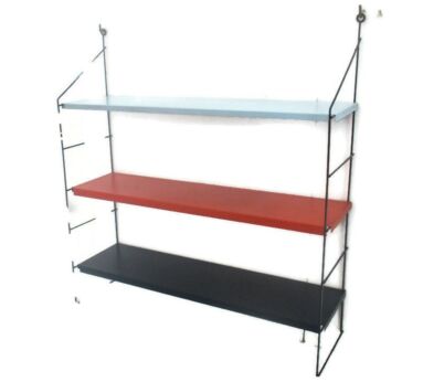 Mid Century Modern Wall Shelving Unit Shelf Design era Tomado Adjustable Retro
