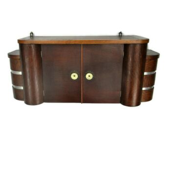 Gorgeous L Art Deco Kitchen Apothecary Medicine Wall Bathroom Cabinet Exquisite