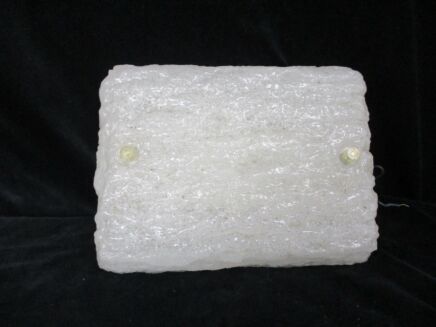Square Glass Flush mount Sconce Lamp Lampada Frosted glass Helena Tynell Style 2 Lights