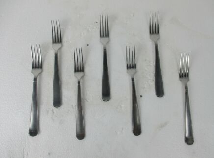 Art Deco Gero Zilmeta Dutch   7  forks Cutlery in authentic box