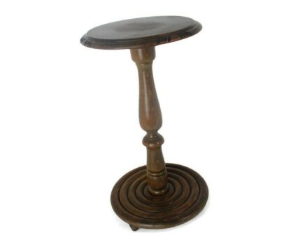 Side Wine Display Table Pedestal Plant Bonsai Flower Stand Gorgeous Base