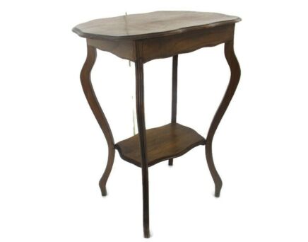 Art Nouveau Pedestal Side Occassional Table Plant Bonsai Stand Antique Two Tier