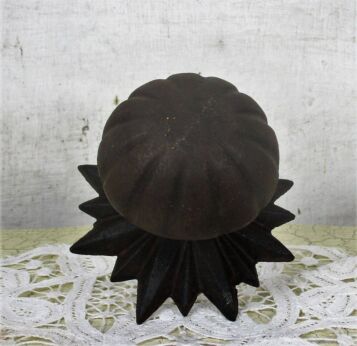 Antique Bauhaus Art Deco Door Knob Architectural Ornate Reclaimed Salvage 1920s