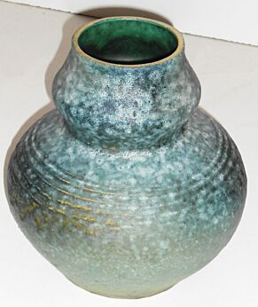 Ruscha German Vintage 60s Fat Lava Vase Bowl Pumpkin Rocket vase