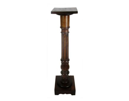 Large Art Nouveau Church Altar Pedestal Wooden Pulpit Lectern Antique Gorgeous Pillar