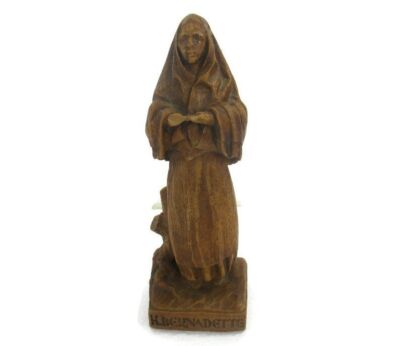 Statue  St Bernadette Soubirous Resine  Lourdes French France