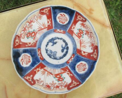 Antique Imari Plate Japanese Dish