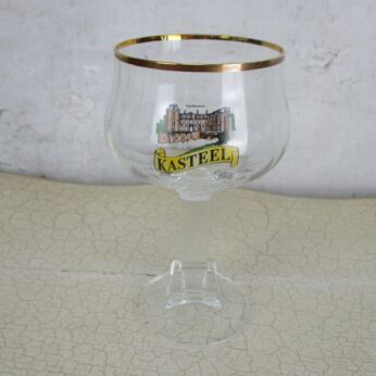 Kasteel .33L Ritzenhoff Castle Stemmed Belgian Chalice Glass Emelgem Belgium