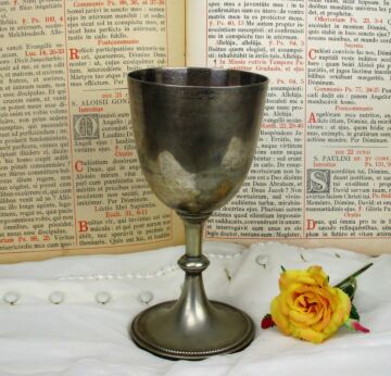 Church Altar Relic Holy Chalice Silver Plated Marked WMF Germany