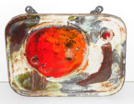 Ruscha Fat Lava German Space Age Pop Art Psychedelic 60s 70s Art Wall Tile
